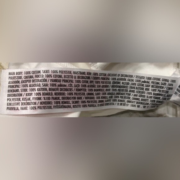 Disney Baby Sz 9-12 Mickey Mouse Holiday White Snowflake Bodysuit Tutu Skirt Bow - Picture 10 of 11